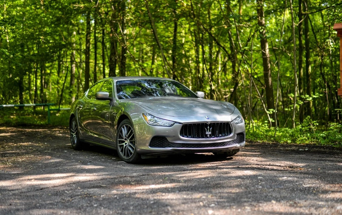 Maserati Ghibli cena 105000 przebieg: 120000, rok produkcji 2014 z Kościan małe 121